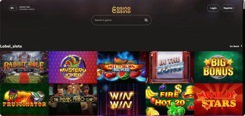 CasinoCasino slots lobby